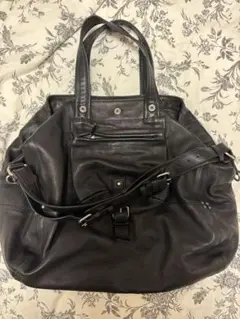 JEROME DREYFUSS レザー トートバッグ BILLY 黒