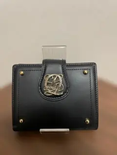 新品 Vivienne Westwood 黒 BIGロゴ 三つ折り財布 大人気 - メルカリ