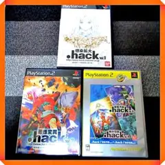 PS2ソフト【状態良し ★.hack Vol.1、2、3、4】４作品セット