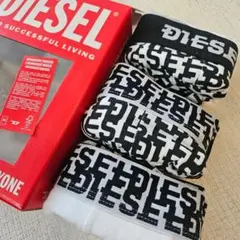 【新品】Mサイズ DIESEL ボクサーパンツ モノグラム 3枚