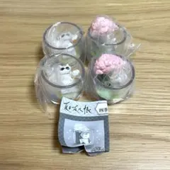 【2種4点セット】夏目友人帳 ニャンコ先生 四季折々てらりうむ ガチャ