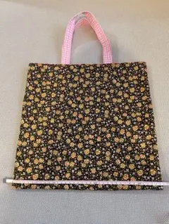 98歳のハンドメイド⭐︎トートバッグ⭐︎リバーシブル⭐︎お稽古バッグ⭐︎エコバッグ