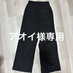 UNIQLO ウォッシャブルニットリブパンツ　ブラウン　M