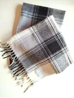 ENRICO COVERI エンリココベリチェック柄マフラー