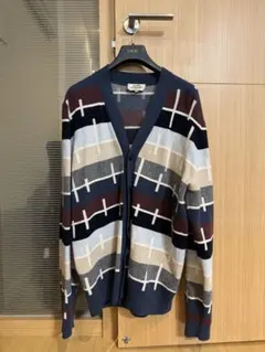 HERMES XL カーディガン ネイビー/マルチカラーのサムネイル