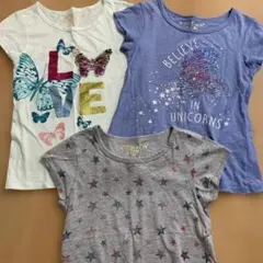 女の子130cm Tシャツ 3枚セットのサムネイル