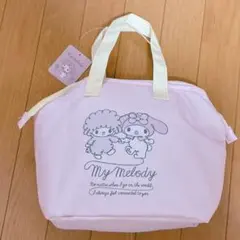 マイメロディ マイスウィートピアノ 保冷 ガマグチ バッグ 匿名配送