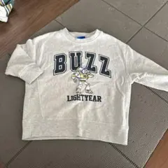 BUZZ LIGHTYEAR トレーナー グレー