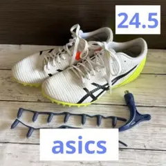 1回使用　美品　asics スパイク　24㎝ 2026年最新】アシックス陸上スパイク24の人気アイテム - メルカリ