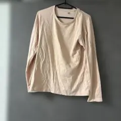 ベージュ コットン 長袖Tシャツ（最終値下げ）のサムネイル