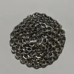 ペーパーチェーン60cm シルバー925