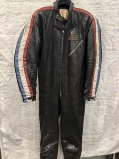 ヴィンテージ ルイスレザー Lewis Leathers ツナギ ブルー - メルカリ