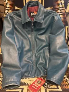 Schott x Supreme レザー ジャケットウィートＬサイズのサムネイル