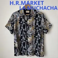 ハリウッドランチマーケットLA MUCHACHA アロハシャツ 龍 虎のサムネイル