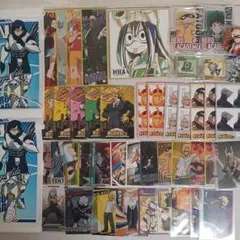 ヒロアカ　カード　アクスタ　缶バッジ　シール　まとめ売り◯