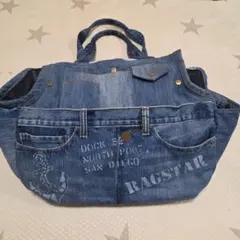 RAGSTAR デニム ショルダーバッグ キャリーバッグ - メルカリ