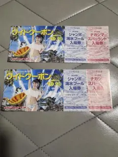 ナガシマスパーランド ワイドクーポン ジャンボ海水プール のりもの券