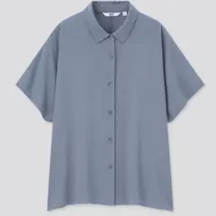 UNIQLO レーヨンブラウス 半袖 Sサイズ