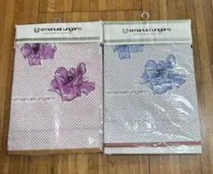 emanuel ungaro 花柄枕カバー2枚セット