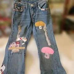 ♥期間限定♥未使用♥パッチワーク ブーツカットデニム♥25㌅♥即購入OK♥