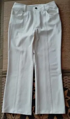 VALEZA ホワイト フレアパンツ