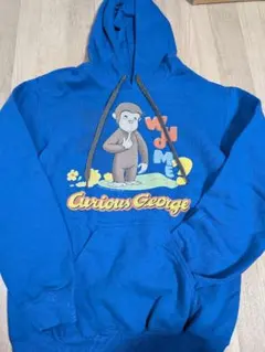 おさるのジョージ パーカー GILDAN Sサイズ
