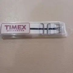 TIMEX Weekender ストラップ ホワイト/ブラック