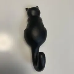 猫型 ウォールフック ブラックのサムネイル