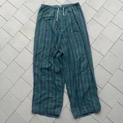 即日発送00s vintage pajama pants flex - メルカリ