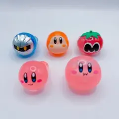 星のカービィ　ファッションリング　クリアカラー　コンプリート