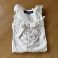 ☆エムズグレイシー☆フリルリボン カットソー 白☆のサムネイル