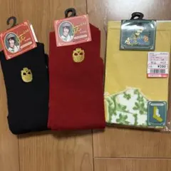 さんかく しまむら コラボ 靴下 ソックス 3足セットのサムネイル