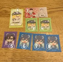 〘バラ売り〙カラフルピーチ ステッカー