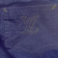 【正規品】LOUIS VUITTON ルイヴィトン クロップドジーンズ 36のサムネイル