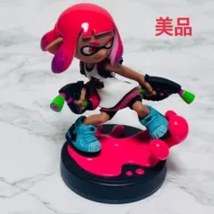 【美品】 amiiboネオンピンクガール スプラトゥーン　アミーボ