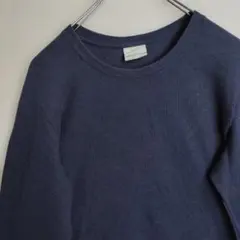 コロンビア 長袖シャツ ロンT サーマルシャツ ネイビー メンズＭ 無地