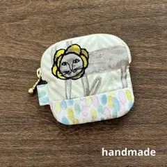ミナペルホネン　手縫いハンドメイド　　ミニポーチ23