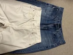 ユニクロ　ワイドストレートジーンズ　2点セット