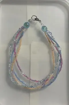 ハンドメイド ビーズブレスレット