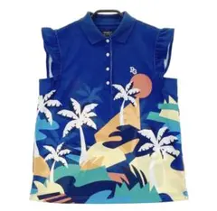 PEARLY GATES トロピカルポロシャツ サイズ0