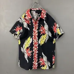 復刻タグ 50s 60s Vtg McGREGOR アロハシャツ ボタニカル柄