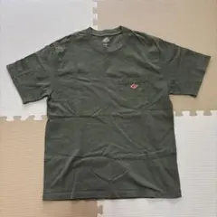 DANTON ポケットTシャツ カーキ