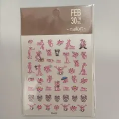 ピンクパンサー ネイルシール
