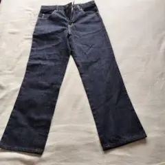 デニムジーンズM 濃紺 男女専用