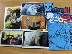 一番くじ　僕のヒーローアカデミア　更に向こうへ　L賞　ステッカーセット　轟焦凍