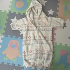 フリース フード付きロンパース 95cm