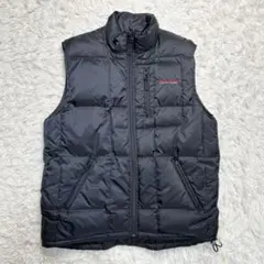 未使用級 90s ポロバイラルフローレン ダウンベスト 黒 ブラック 肉厚 ロゴ