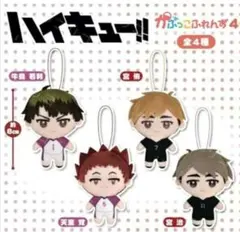 ハイキュー!! かぷっこふれんず4 全4種セット コンプリート ガチャ