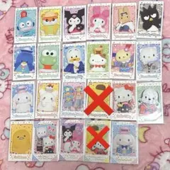 キャラポトレ　サンリオ　21枚　セミコンプ