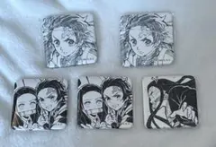 鬼滅の刃 お楽しみくじ 台本表紙イラストスクエア缶バッジ 竈門禰豆子